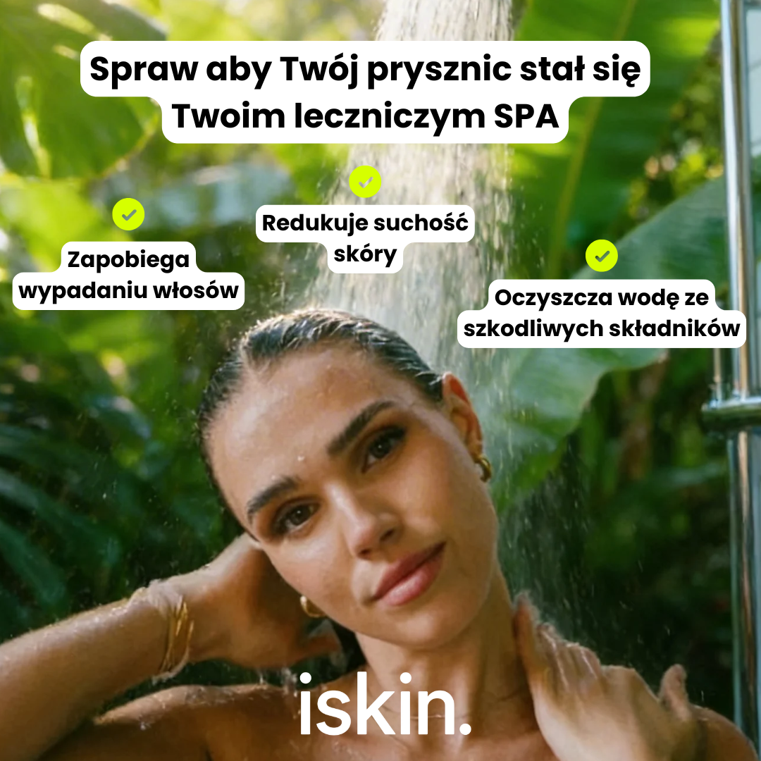 iskin - Słuchawka Prysznicowa z Filtrem