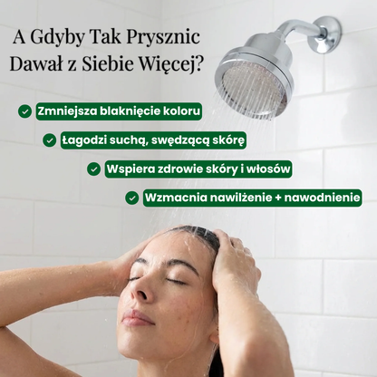 iskin - Naścienna Słuchawka Prysznicowa z Filtrem